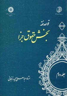 قواعد فقه: بخش حقوق جزا