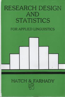 Research design and statistics for applied linguistics